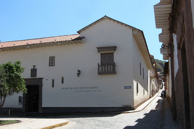 Museum of Pre Columbian Art Museum of Pre-Columbian Art in the Square Nazarenas in Cusco