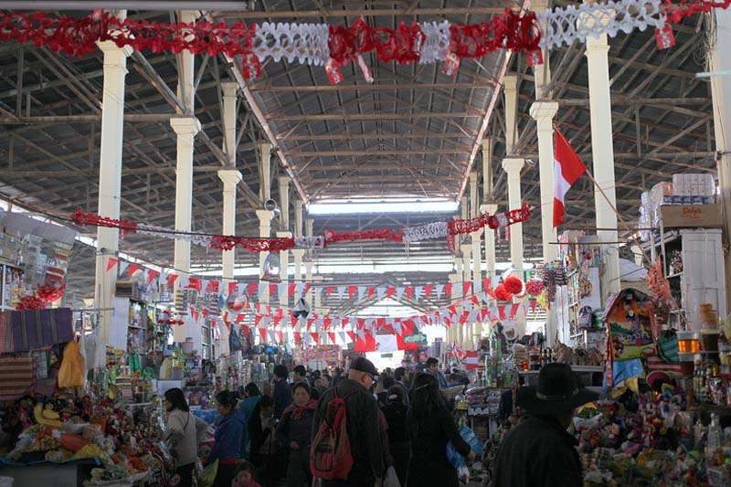 San pedro market Central market of San Pedro in Cusco