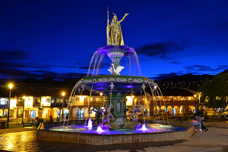 Inca Cusco Tribute to the Inca Main Square of the Cusco