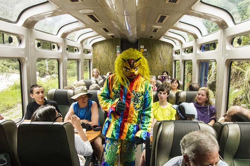 Train Machu Picchu Go by train to Machu Picchu, it's a spectacular trip