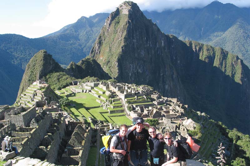 Machu Picchu postcard View of Machu Picchu