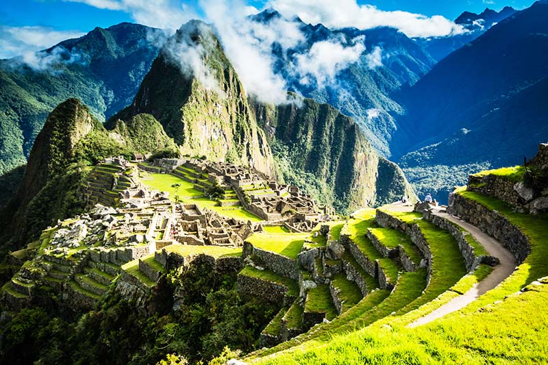 Machu Picchu Panoramic view of Machu Picchu