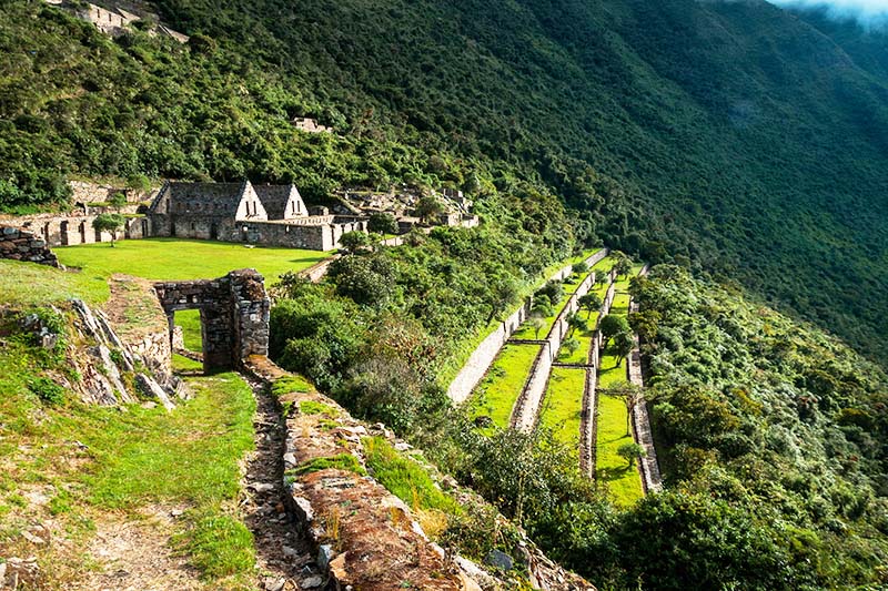 Choquequirao Panoramic view of Choquequirao