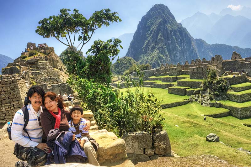 Machu Picchu in the afternoon shift