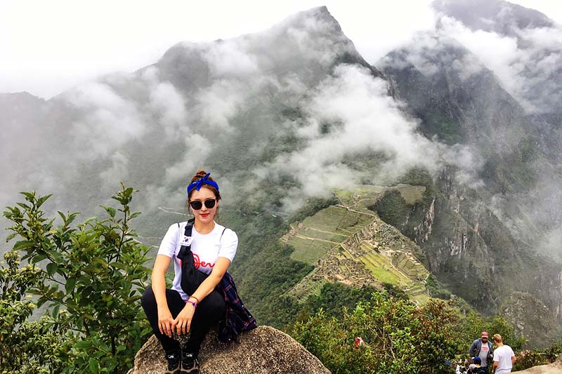 Wayna Picchu Tourist in Wayna Picchu
