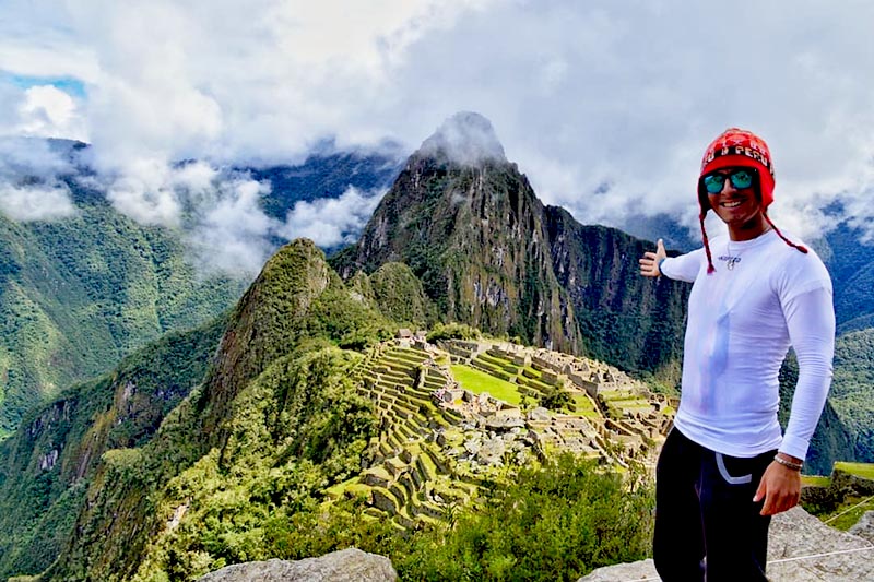 Machu Picchu 2019 Tourist in Machu Picchu