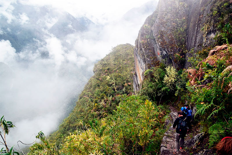 Huayna Picchu Climbing the Huayna Picchu mountain