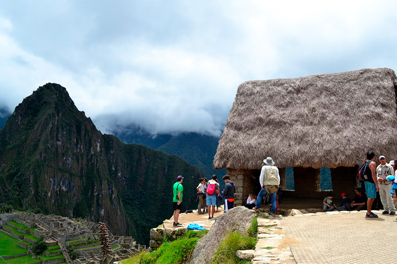El Camino inca Casa del guardian - Machu Picchu