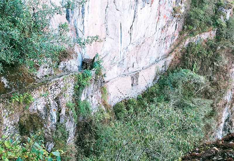 Inca Bridge - Machu Picchu