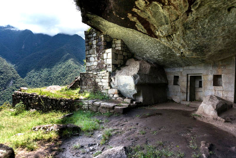Temple of the Moon of Machu Picchu