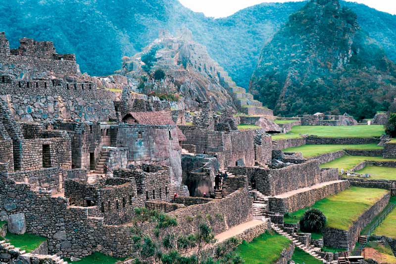 Inca constructions of Machu Picchu